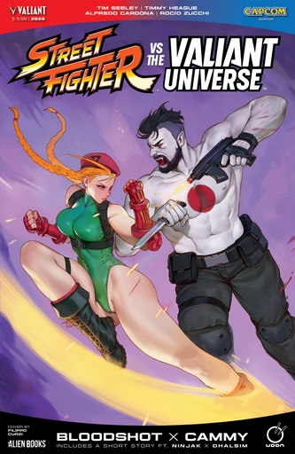 STREET FIGHTER VS. THE VALIANT UNIVERSE SPECIAL COVER A (CUR