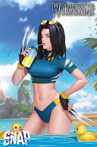 WOLVERINE 24 INHYUK LEE MARVEL SNAP SWIMSUIT VAR