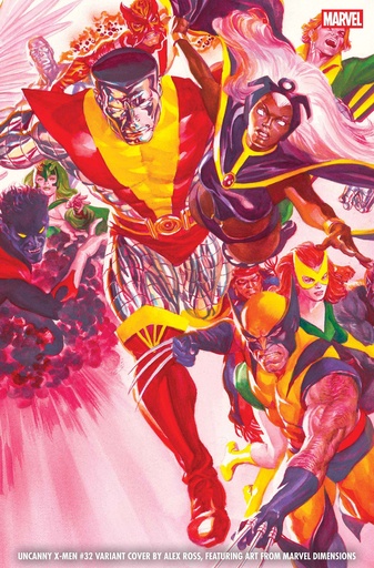 UNCANNY X-MEN 32 ALEX ROSS MARVEL DIMENSIONS VAR