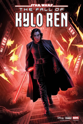 STAR WARS FALL KYLO REN 1 LUKE ROSS VAR