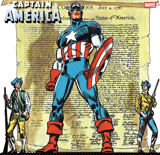 CAPTAIN AMERICA 13 JOHN ROMITA SR. BICENTENNIAL CALENDAR