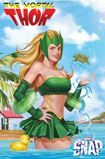 MORTAL THOR 13 INHYUK LEE MARVEL SNAP SWIMSUIT VAR