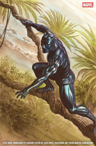CIVIL WAR UNMASKED 3 ALEX ROSS MARVEL DIMENSIONS VAR