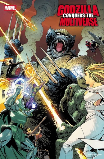 GODZILLA CONQUERS THE MULTIVERSE 1 GIUSEPPE CAMUNCOLI VAR