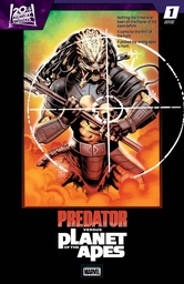 PREDATOR VS. THE PLANET OF THE APES 1 CAMPANA POSTER HOMAGE