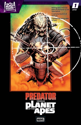 PREDATOR VS. THE PLANET OF THE APES 1 CAMPANA POSTER HOMAGE