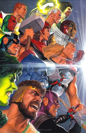 JLA/AVENGERS 3 FACSIMILE EDITION ALEX ROSS 2-PART CONN A
