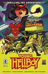 YOUNG HELLBOY THRILLING SKY ADVENTURES 3 (CVR B) (MICHAEL CH