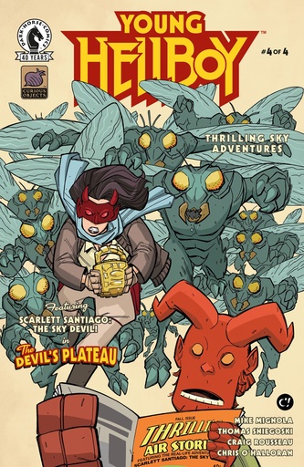 YOUNG HELLBOY THRILLING SKY ADV 4 (CVR A) (CRAIG ROUSSEAU)