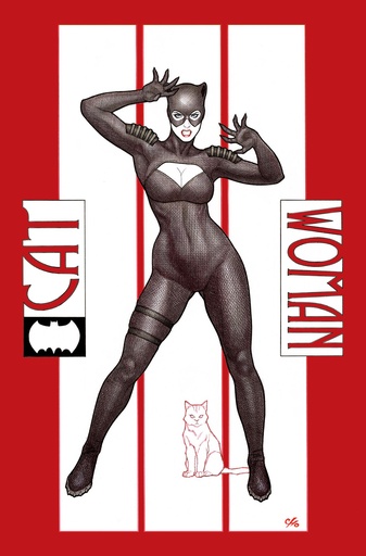 CATWOMAN 90 CVR B FRANK CHO CARD STOCK VAR