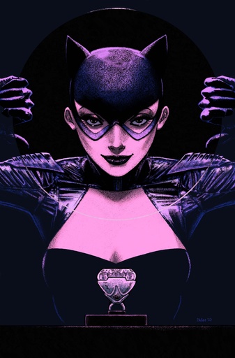 CATWOMAN 90 CVR D CHLOE BRAILSFORD CARD STOCK VAR