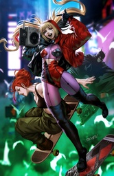 HARLEY QUINN 65 CVR D DERRICK CHEW CARD STOCK VAR