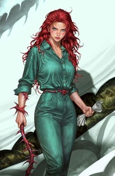 POISON IVY 47 CVR B KYUYONG EOM CARD STOCK VAR (BATMAN BAD S