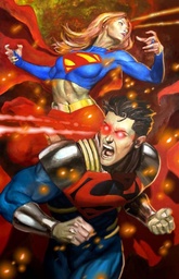 SUPERMAN 41 CVR B MIKE CHOI CARD STOCK VAR (KINGDOM OF ZOD)