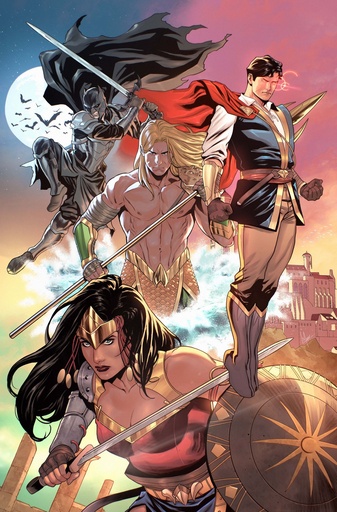 DARK KNIGHTS OF STEEL II 2 (OF 12) CVR D LUCAS MEYER CARD ST