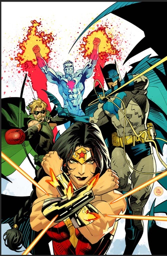 JUSTICE LEAGUE UNLIMITED 22 CVR A DAN MORA