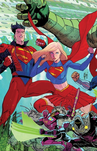SUPERGIRL 16 CVR A GUILLEM MARCH CONNECTING (KINGDOM OF ZOD)