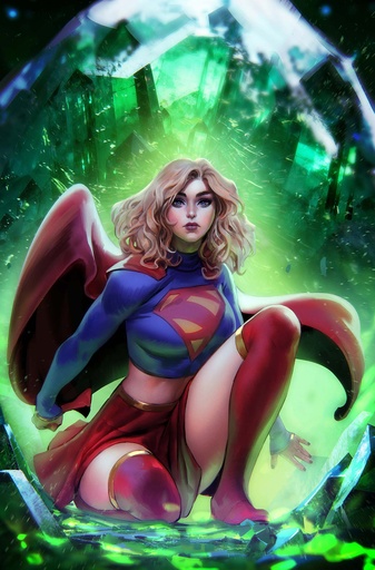 SUPERGIRL 16 CVR B NOOBOVICH CARD STOCK VAR (KINGDOM OF ZOD)