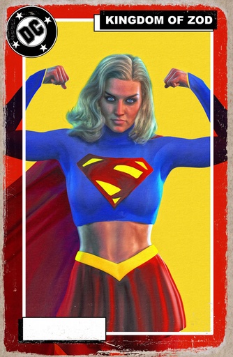 SUPERGIRL 16 CVR E MARK SPEARS KINGDOM OF ZOD FOIL VAR (KING
