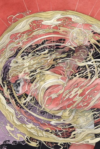 FURY OF FIRESTORM 5 (OF 8) CVR D TORU TERADA CARD STOCK VAR
