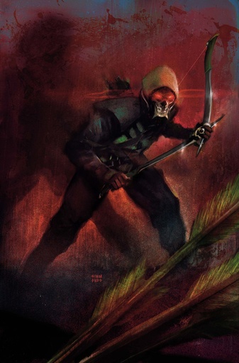 ABSOLUTE GREEN ARROW 4 (OF 6) CVR B MARTIN SIMMONDS CARD STO