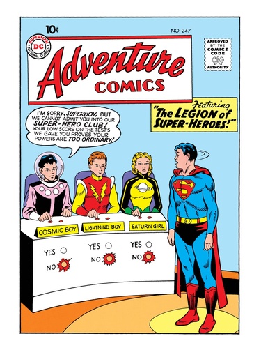 ADVENTURE COMICS 247 FACSIMILE EDITION CVR A CURT SWAN