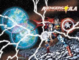 AVENGERS JLA 4 FACSIMILE EDITION CVR A GEORGE PEREZ WRAPAROU