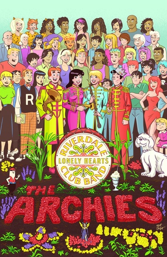LAUGH 166 FACSIMILE EDITION CVR B MATT TALBOT SGT PEPPERS VA