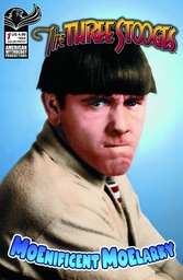 THREE STOOGES MAGNIFICENT MOELARKY 1 CVR B COLOR PHOTO VAR