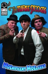 THREE STOOGES MAGNIFICENT MOELARKY 1 CVR D STOOGETALK PHOTO
