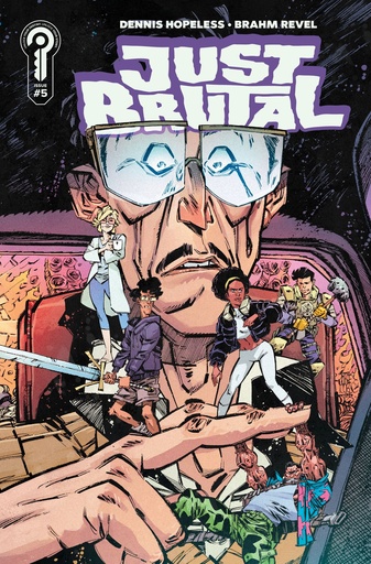 JUST BRUTAL 5 COVER B JORGE CORONA