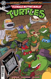 TMNT SATURDAY MORNING ADV 40 COVER A (SCHOENING)