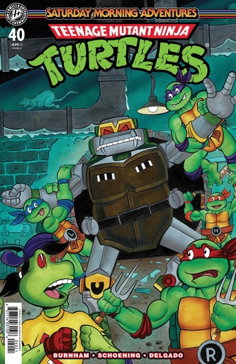 TMNT SATURDAY MORNING ADV 40 VAR B (LAVIGNE)