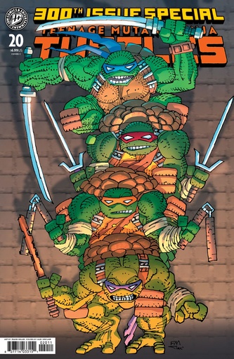 TMNT 20 300TH SPECIAL VAR C (MILLER)
