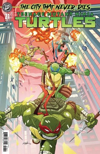 TMNT 21 VAR RI (25) (GRIFFIN)