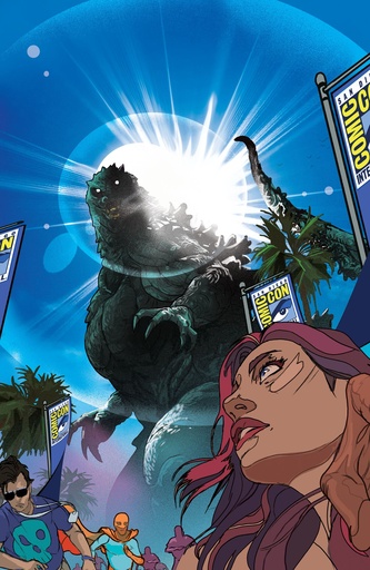 GODZILLA VS. AMERICA SAN DIEGO VAR RI (25) (WARD FULL ART)