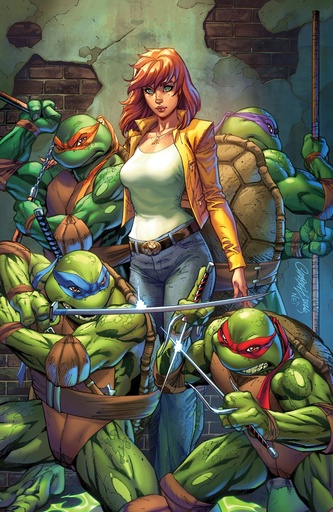 TMNT 20 300TH SPECIAL VAR RI (200) (CAMPBELL FULL ART)