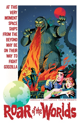 GODZILLAS MONSTERPIECE THEATRE PRESENTS ROAR WORLDS VAR RI (