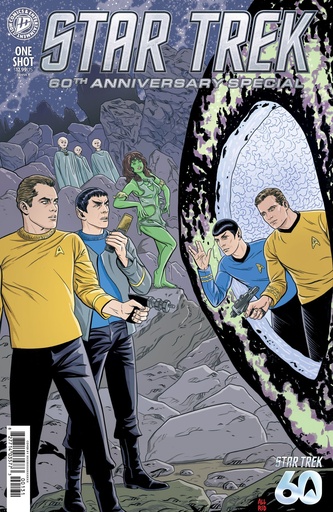 STAR TREK 60TH ANNIVSP VAR C FOIL (ALLRED)