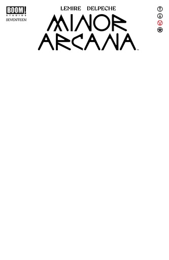 MINOR ARCANA 17 C BLANK SKETCH VAR