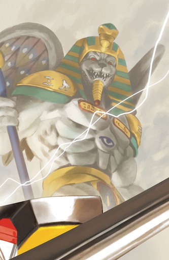 MIGHTY MORPHIN POWER RANGERS (2026) 3 C MEGAZORD CARD STOCK