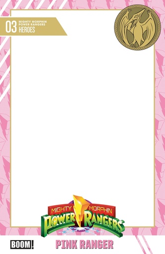 MIGHTY MORPHIN POWER RANGERS (2026) 3 D TRADING CARD BLANK S