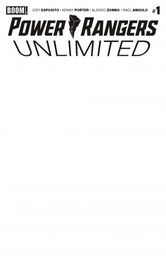 POWER RANGERS UNLIMITED 1 D BLANK SKETCH VAR