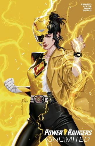 POWER RANGERS UNLIMITED 1 K FOC REVEAL VAR (DRESSED LEE)