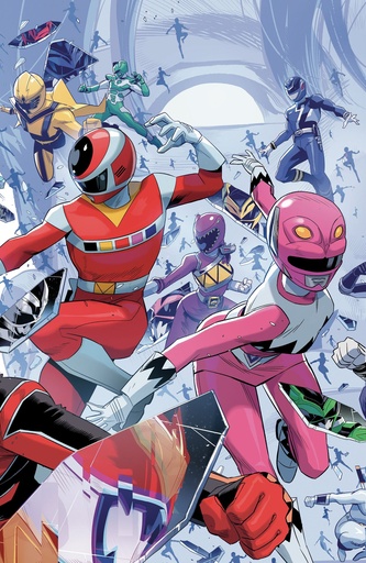 POWER RANGERS UNLIMITED 2 C EVERY RANGER EVER CARD STOCK CON