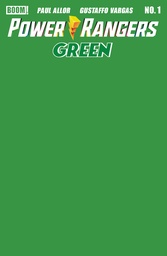 POWER RANGERS GREEN 1 E GREEN BLANK SKETCH VAR