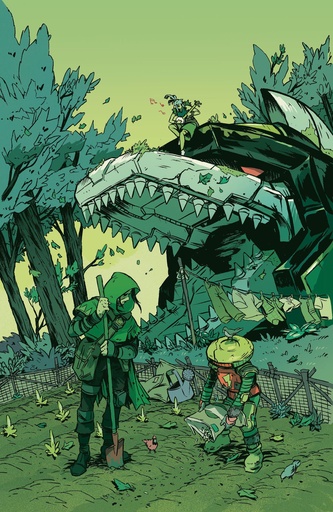 POWER RANGERS GREEN 1 I 1 25 INCV VAR (FULL ART ONO)
