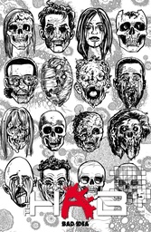 HAB 5 (OF 5) CVR E DAVID LAPHAM BW DEAD SKULLS VAR