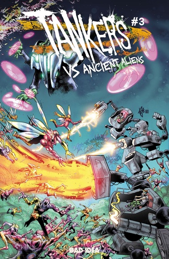 TANKERS VS ANCIENT ALIENS 3 (OF 4) CVR A FREDERICA MANCIN