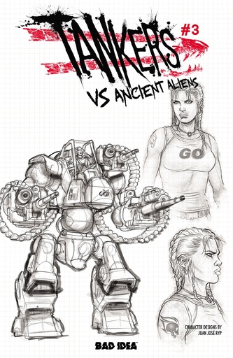 TANKERS VS ANCIENT ALIENS 3 (OF 4) CVR C JUAN JOSE RYP DESIG